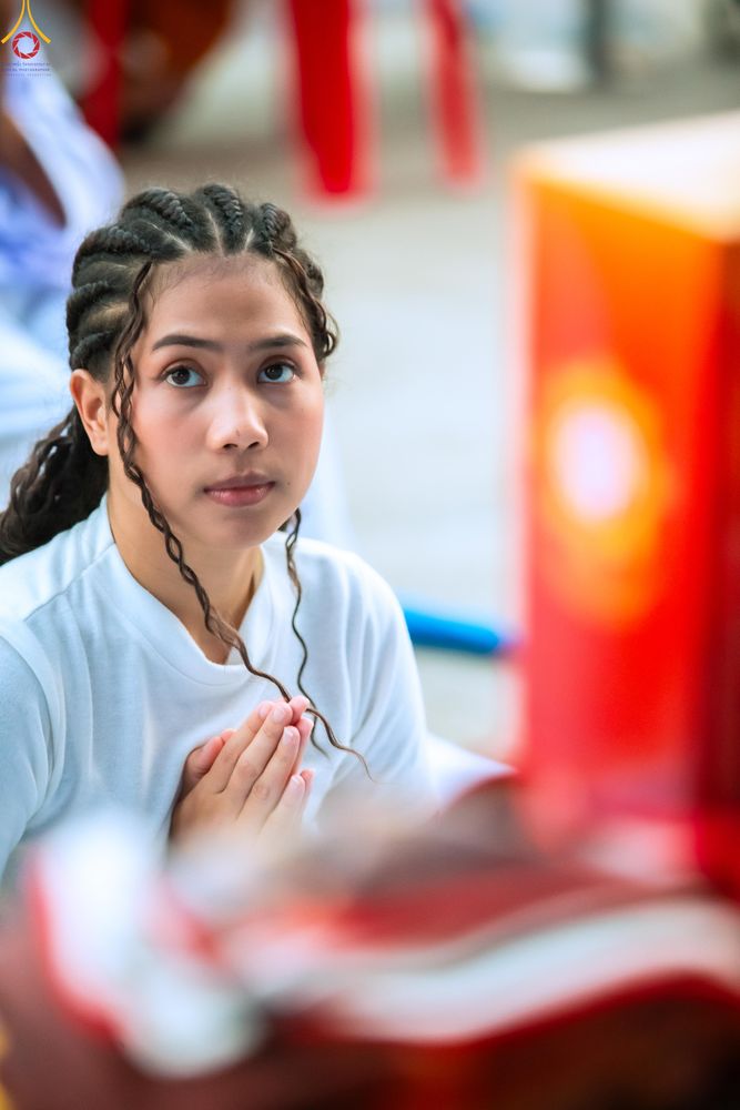 ภาพ No.324710:วันที่ 22 เมษายน พ.ศ.2569 (วันคุ้มครองโลก) บรรยากาศสาธุชน ในงานถวายมหาสังฆทาน 40,000 กว่าวัดทั่วประเทศ ณ ลานธรรม วัดพระธรรมกาย