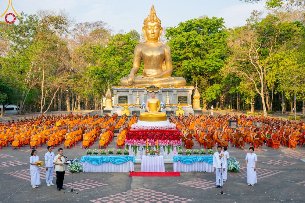 ภาพ No.310472:วันอาทิตย์ที่ 22 กุมภาพันธ์ พ.ศ. 2569 พิธีอัญเชิญพระประธาน “พระธรรมกาย” เพื่อไปประดิษฐาน ณ ธุดงเข้าสถานอำนาจเจริญ จังหวัดอำนาจเจริญ