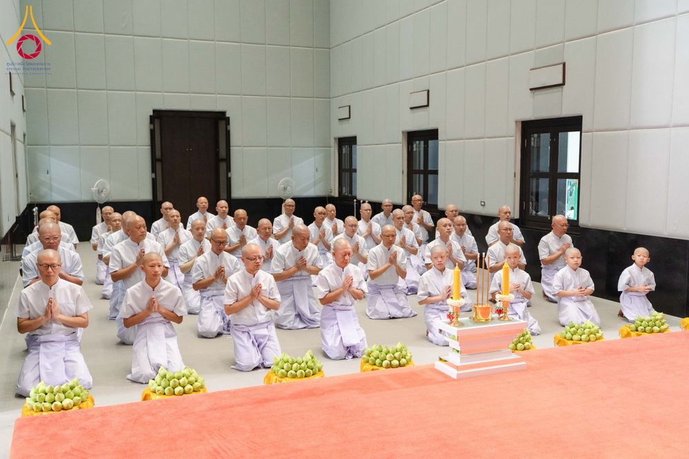 ภาพ No.286507:วันเสาร์ที่ 12 กรกฏาคม พ.ศ.2568 พิธีบรรพชาอุปสมบท  โครงการบรรพชาอุปสมบทหมู่ ธรรมทายาทนานาชาติ(ภาคภาษาจีน), โครงการบรรพชาสามเณร โรงเรียนนานาชาติ รุ่นที 14