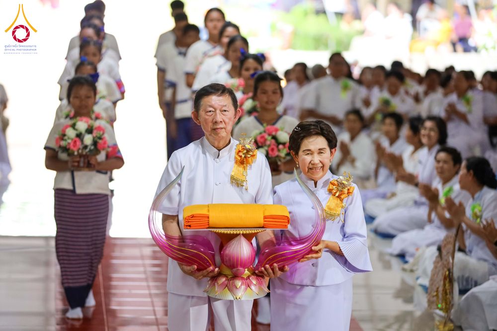 ภาพ No.336926:วันเสาร์ที่ 27 มิถุนายน 2569 พิธีทอดผ้าป่า พิธีตอกเสาเข็มมงคล องค์พระเจดีย์เพื่อสันติภาพโลก ณ ธุดงคสถานลุ่มน้ำฝาง อำเภอฝาง จังหวัดเชียงใหม่