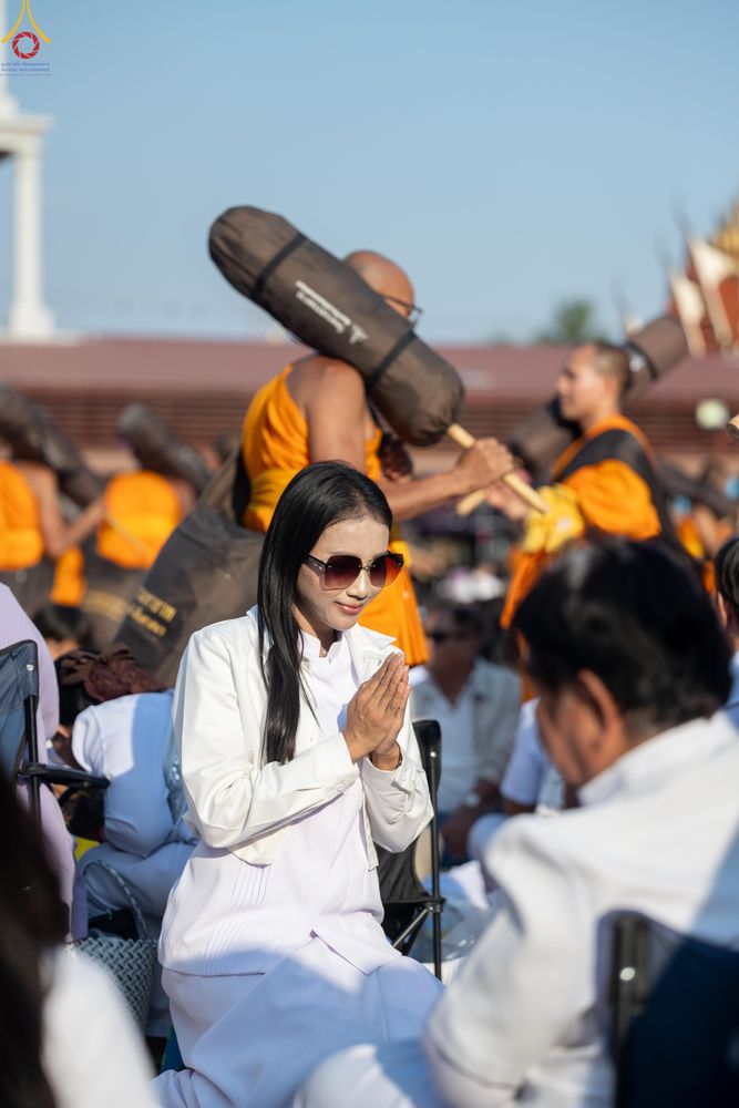 ภาพ No.295242:วันที่ 16 มกราคม พ.ศ. 2569 พิธีต้อนรับพระธรรมยาตรา อนุสรณ์สถานลำดับที่ 4 (ภาพชุดที่ 2) สถานที่เกิดด้วยกายธรรม ณ วัดโบสถ์บน ต.บางคูเวียง จ.นนทบุรี ในโครงการธรรมยาตรา กตัญญูบูชา มหาปูชนียาจารย์ พระมงคลเทพมุนี(สด จนฺทสโร) พระผู้ปราบมาร อนุสรณ์สถาน 7 แห่ง ปี