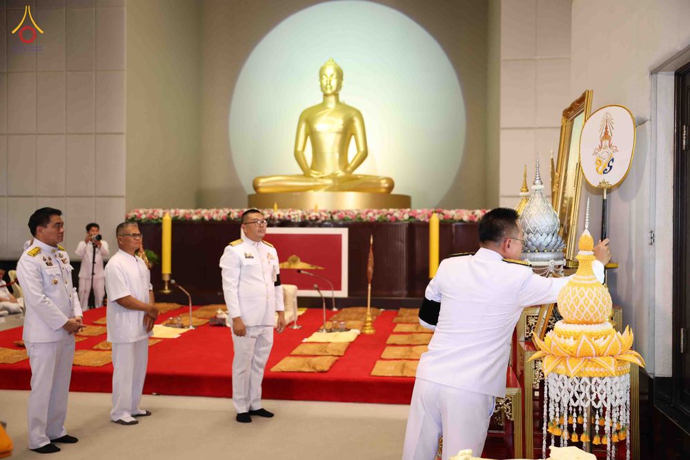ภาพ No.341857:วันพุธที่ 29 กรกฎาคม พ.ศ. 2569 พิธีอุปสมบทสามเณรประโยค 9 นาคในพระบรมราชานุเคราะห์ ณ โบสถ์พระไตรปิฏก วัดพระธรรมกาย