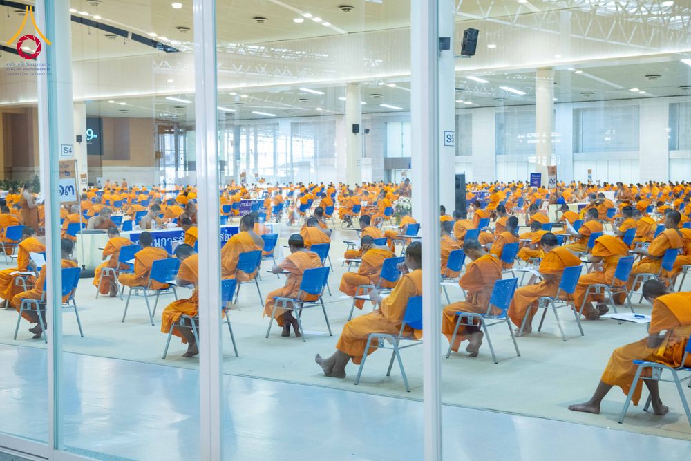 ภาพ No.309588:วันที่ 12 กุมภาพันธ์ พ.ศ. 2569 การสอบบาลีสนามหลวง ประจำปี 2569 ประโยค 1-2, ป.ธ.3/ ประโยค บ.ศ.1-2, บ.ศ.3 ณ สนามสอบประจำจังหวัดปทุมธานี แห่งที่ 2  วัดพระธรรมกาย อ.คลองหลวง จ.ปทุมธานี