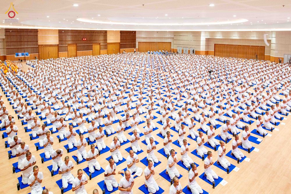 ภาพ No.340302:วันที่ 23 กรกฎาคม พ.ศ. 2569 พิธีเปิดโครงการพัฒนาคุณธรรม จริยธรรม สำหรับนักเรียนนายสิบตำรวจ (นสต.) รุ่นที่ 17 ศูนย์ฝึกอบรมตำรวจภูธรภาค 1 ระหว่างวันที่ 23-27 กรกฏาคม 2569 ( 5 วัน 4 คืน) ณ ศูนย์ปฏิบัติธรรมเวิล์ดพีช วัลเล่ย์ (World Peace Valley) เขาใหญ่  ต.ห