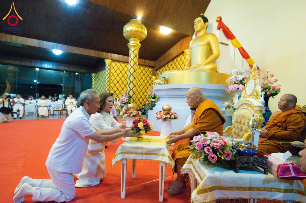 ภาพ No.210742:วันพฤหัสบดีที่ 13 มีนาคม พ.ศ. 2568  สมโภชพระประธานอุโบสถวัดป่าอุบลแก้ว จังหวัดอุบลราชธานี