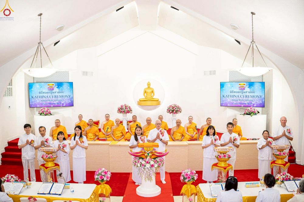 ภาพ No.255664:วันที่ 12 ตุลาคม พ.ศ. 2568 พิธีทอดกฐินสามัคคี  ณ วัดพระธรรมกายซิลิคอนวัลเลย์  สหรัฐอเมริกา 