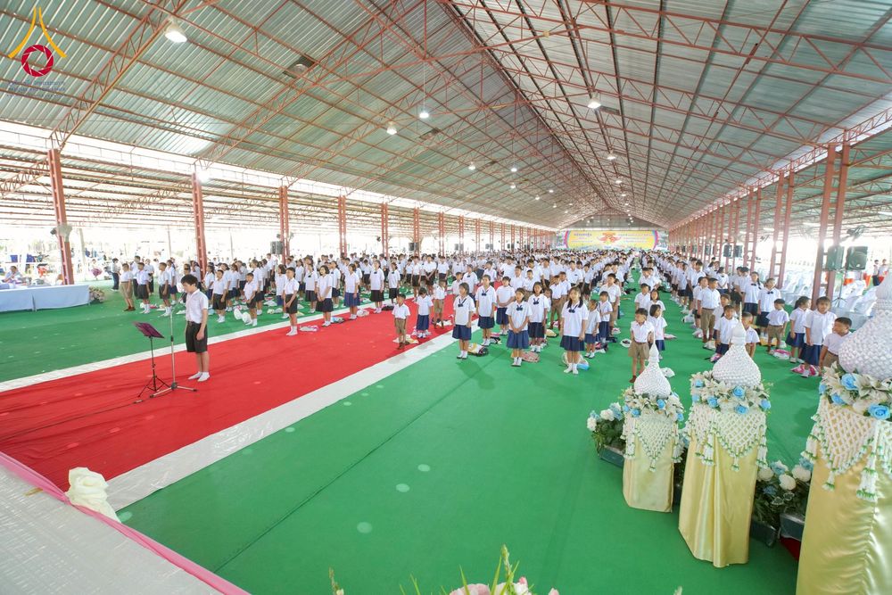 ภาพ No.266769:วันที่ 5 พฤศจิกายน พ.ศ. 2568 รวมพลังเด็กดี V-Star ผู้นำฟื้นฟูศีลธรรมโลก ณ พุทธอุทยานนานาชาติ จังหวัดหนองคาย