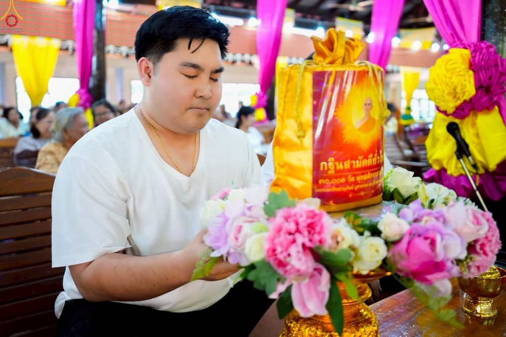 ภาพ No.259165:วันที่ 19 ตุลาคม พ.ศ. 2568 พิธีทอดกฐินสามัคคีทั่วไทย 30,000 วัด โดยคณะศิษยานุศิษย์ บูชาธรรม 81 ปี หลวงพ่อธัมมชโย ณ วัดบางบัวงาม ตำบลบ้านม่วง อำเภอบ้านโป่ง จังหวัดราชบุรี