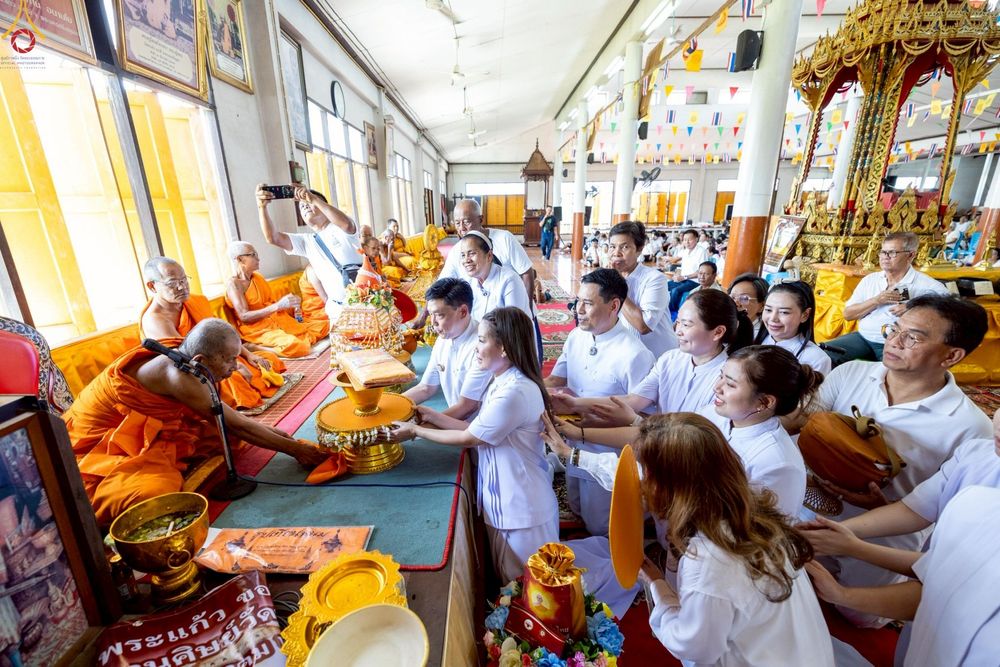 ภาพ No.267136:วันที่ 26 ตุลาคม พ.ศ. 2568 พิธีทอดกฐินสามัคคีทั่วไทย ณ วัดพระแก้ว ต.กระจิว  อ.ภาชี จ.พระนครศรีอยุธยา โดยคณะศิษยานุศิษย์ บูชาธรรม 81 ปี หลวงพ่อธัมมชโย