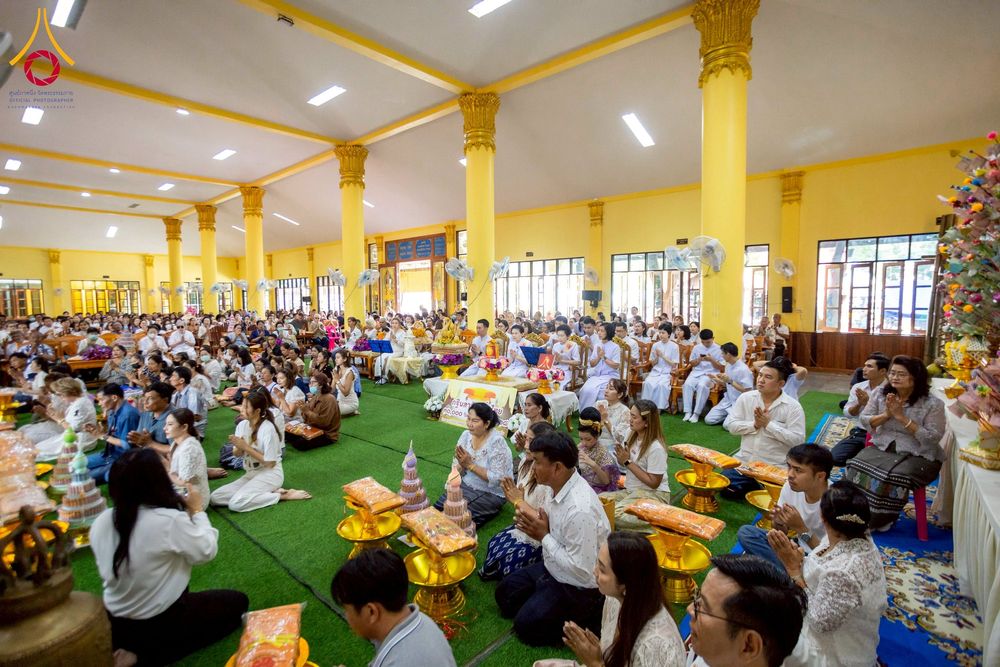 ภาพ No.276210:วันที่ 5 พฤศจิกายน พ.ศ. 2568 พิธีทอดกฐินสามัคคีทั่วไทย ณ วัดตรีมิตรประดิษฐาราม จ.กาญจนบุรี โดยคณะศิษยานุศิษย์ บูชาธรรม 81 ปี หลวงพ่อธัมมชโย