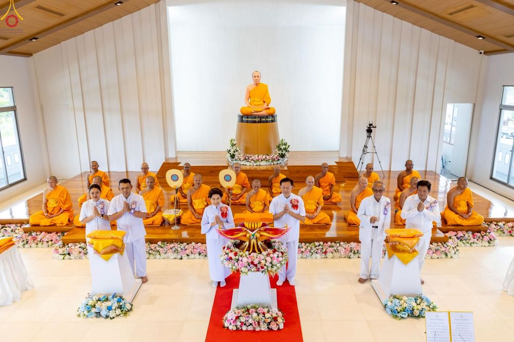 ภาพ No.268480:วันพฤหัสบดีที่ 23 ตุลาคม พ.ศ. 2568 พิธีทอดกฐินเพื่อสร้างกุฏิสงฆ์ ณ ศูนย์ปฏิบัติธรรมนานาชาติสะเดา จ.สงขลา