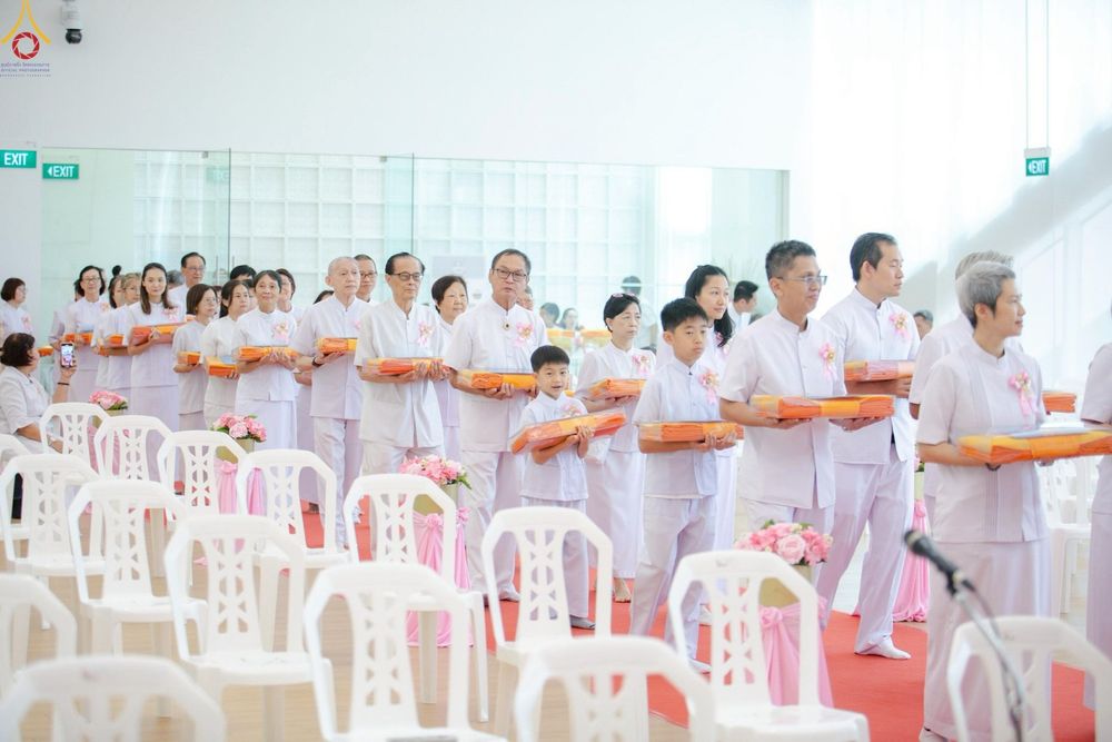 ภาพ No.254231:วันที่ 12 ตุลาคม พ.ศ. 2568 พิธีทอดกฐินสามัคคีวัดพระธรรมกายสิงคโปร์  新加坡法身寺功德衣法会 Dhammakaya Centre Singapore Kathina Ceremony  