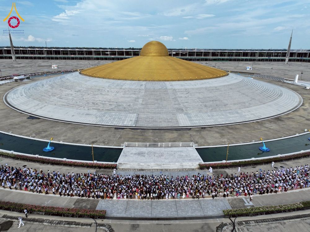 ภาพ No.232775:วันอาทิตย์ที่ 6 กรกฏาคม พ.ศ. 2568 พิธีสวดธัมมจักกัปปวัตตนสูตร เมียนมา ครั้งที่ 8 ณ มหาธรรมกายเจดีย์ วัดพระธรรมกาย