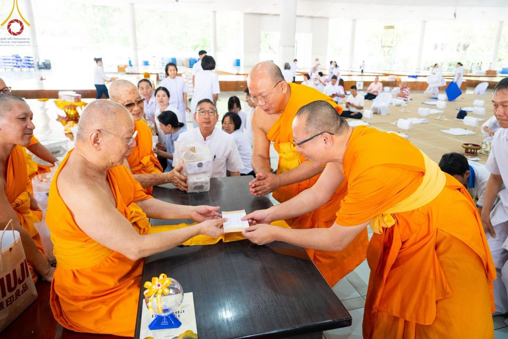 ภาพ No.212662:วันพฤหัสบดีที่ 20 มีนาคม พ.ศ. 2568 พิธีเจริญพระพุทธมนต์ เนื่องในอายุวัฒนมงคลครบ 74 ปี พระภาวนาธรรมวิเทศ วิ. (ภูเบศ ฌานาภิญโญ) ณ หอฉันคุณยายฯ วัดพระธรรมกาย