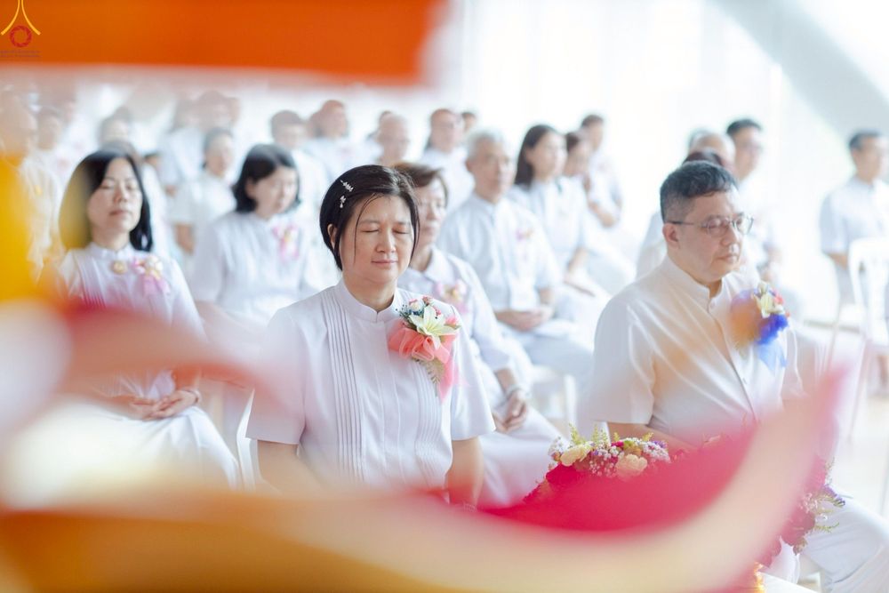 ภาพ No.254267:วันที่ 12 ตุลาคม พ.ศ. 2568 พิธีทอดกฐินสามัคคีวัดพระธรรมกายสิงคโปร์  新加坡法身寺功德衣法会 Dhammakaya Centre Singapore Kathina Ceremony  