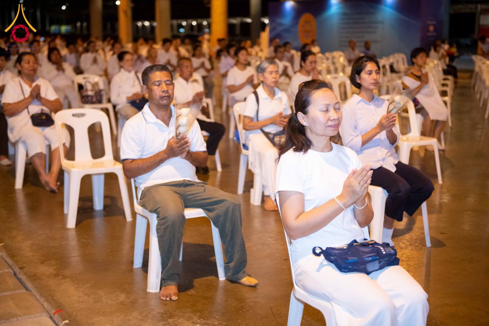 ภาพ No.317730:วันพฤหัสบดีที่ 2 มีนาคม พ.ศ. 2569 พิธีฉลองชัยชิตังเม สวดธัมมจักกัปวัตนสูตร ครบ 8,252,828,282 จบ ในวันขึ้น 15 ค่ำ เดือน 5 ณ วัดพระธรรมกาย จังหวัดปทุมธานี