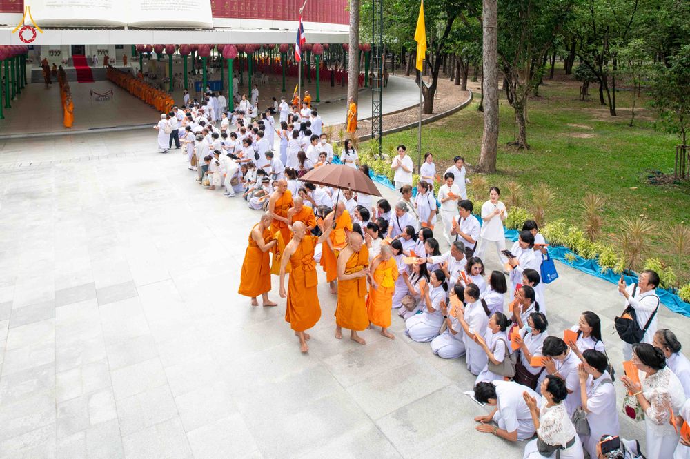 ภาพ No.341913:วันพุธที่ 29 กรกฎาคม พ.ศ. 2569 พิธีอุปสมบทสามเณรประโยค 9 นาคในพระบรมราชานุเคราะห์ ณ โบสถ์พระไตรปิฏก วัดพระธรรมกาย