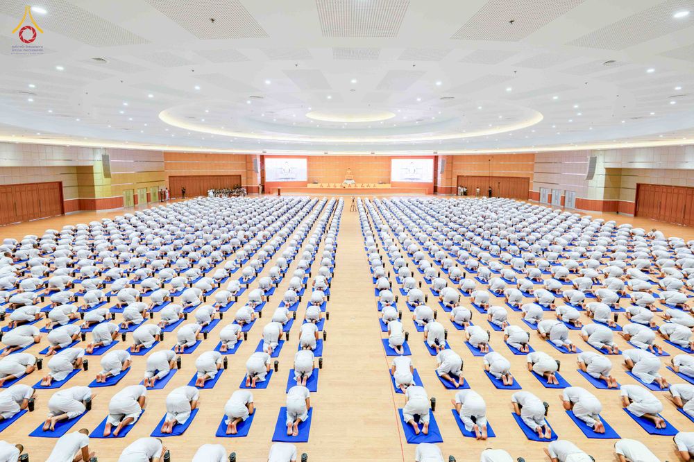 ภาพ No.340306:วันที่ 23 กรกฎาคม พ.ศ. 2569 พิธีเปิดโครงการพัฒนาคุณธรรม จริยธรรม สำหรับนักเรียนนายสิบตำรวจ (นสต.) รุ่นที่ 17 ศูนย์ฝึกอบรมตำรวจภูธรภาค 1 ระหว่างวันที่ 23-27 กรกฏาคม 2569 ( 5 วัน 4 คืน) ณ ศูนย์ปฏิบัติธรรมเวิล์ดพีช วัลเล่ย์ (World Peace Valley) เขาใหญ่  ต.ห