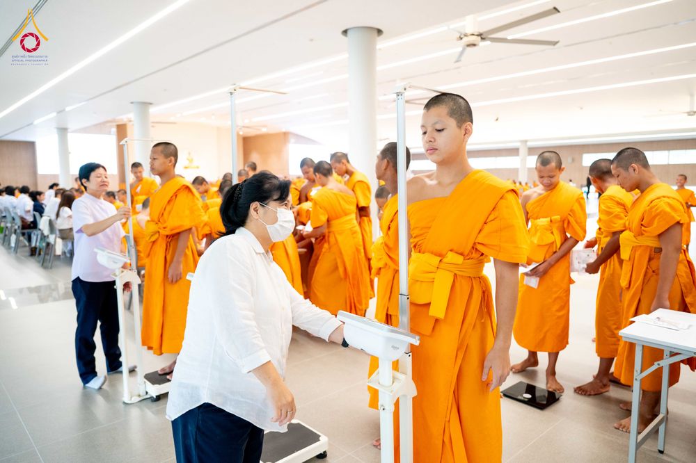 ภาพ No.342611:วันที่ 8 สิงหาคม พ.ศ. 2569  ตรวจสุขภาพประจำปีสามเณร ณ วัดพระธรรมกาย ปทุมธานี