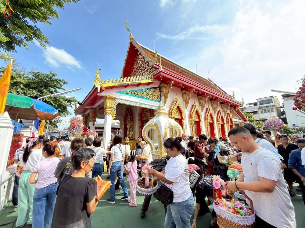 ภาพ No.267278:วันที่ 26 ตุลาคม พ.ศ. 2568 พิธีทอดกฐินสามัคคีทั่วไทย ณ วัดสีหไกรสร เขตบางกอกน้อย กรุงเทพฯ โดยคณะศิษยานุศิษย์ บูชาธรรม 81 ปี หลวงพ่อธัมมชโย