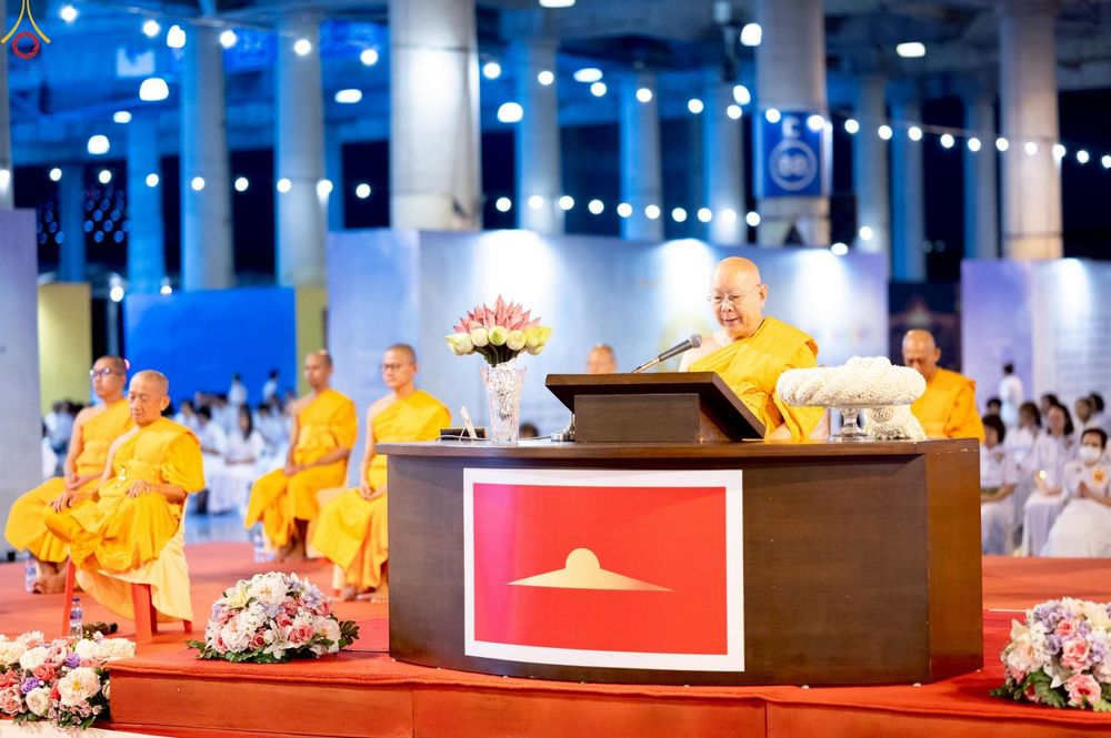 ภาพ No.244362:วันที่ 7 กันยายน พ.ศ. 2568 พิธีฉลองชัยสวดมนต์บทธัมมจักกัปปวัตตนสูตร 7,681,108,108 จบ ณ มหารัตนวิหารคด วัดพระธรรมกาย