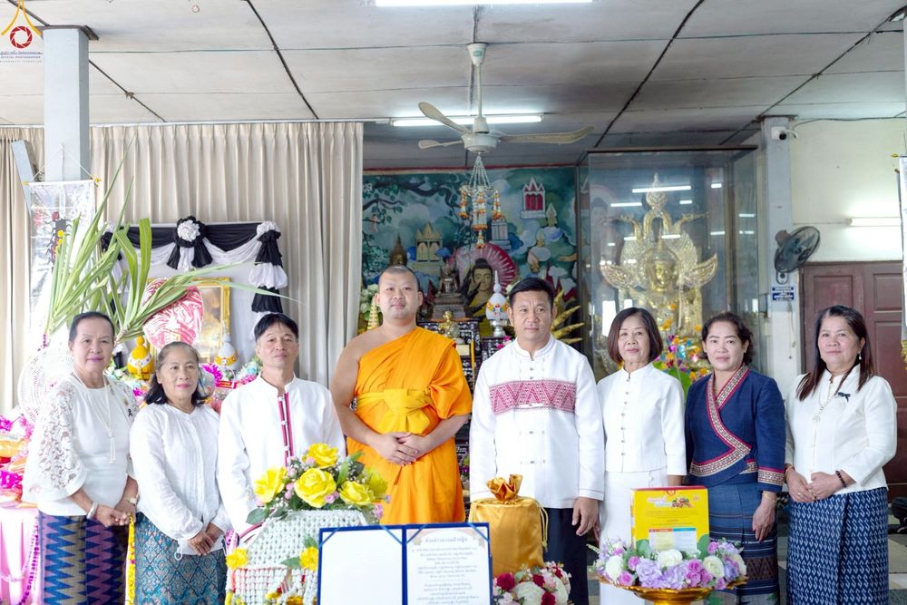 ภาพ No.270001:วันที่ 12 ตุลาคม พ.ศ. 2568 พิธีทอดกฐินสามัคคีทั่วไทย ณ วัดแม่กาห้วยเคียน อ.เมือง จ.พะเยา โดยคณะศิษยานุศิษย์ บูชาธรรม 81 ปี หลวงพ่อธัมมชโย