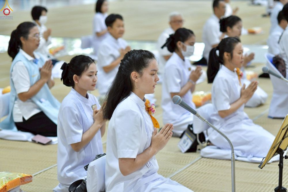 ภาพ No.231855:วันที่ 5 กรกฎาคม พ.ศ. 2568 พิธีถวายภัตตาหารเมนูสวรรค์ เพื่อการบรรลุธรรม ณ หอฉันคุณยายอาจารย์ฯ วัดพระธรรมกาย