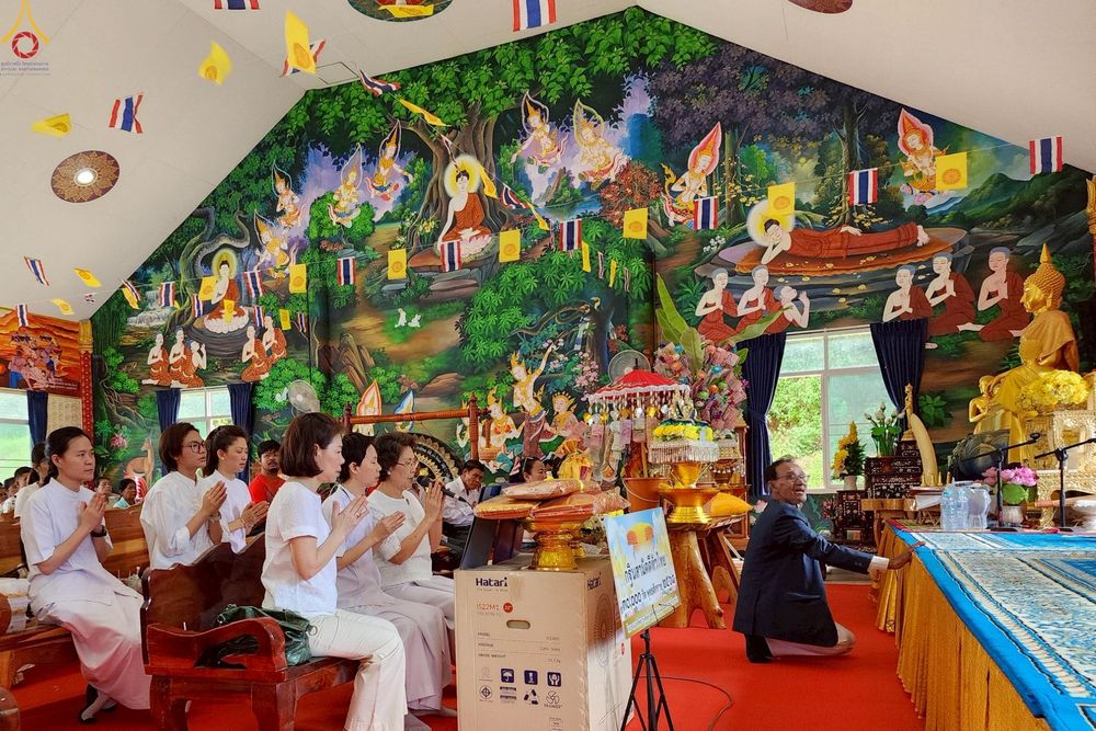 ภาพ No.269501:วันที่ 19 ตุลาคม พ.ศ. 2568 พิธีทอดกฐินสามัคคีทั่วไทย ณ วัดไผ่งาม อ.ห้วยกระเจา จ.กาญจนบุรี โดยคณะศิษยานุศิษย์ บูชาธรรม 81 ปี หลวงพ่อธัมมชโย