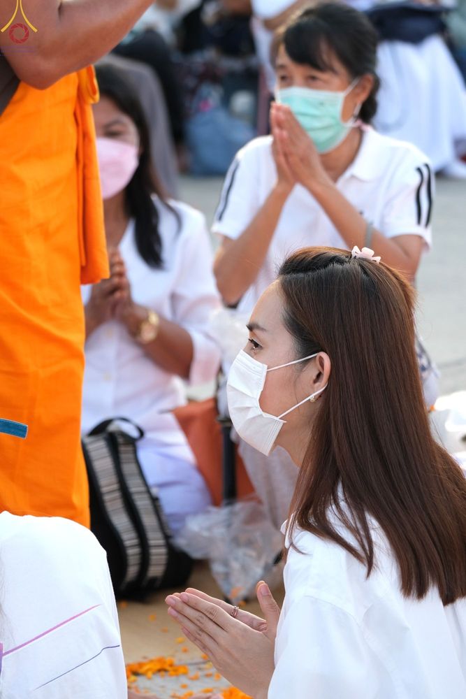 ภาพ No.70948:พิธีต้อนรับพระธรรมยาตรา ในโครงการธรรมยาตรากตัญญูบูชา มหาปูชนียาจารย์ พระมงคลเทพมุนี(สด จนฺทสโร) พระผู้ปราบมาร อนุสรณ์สถาน 7 แห่ง ปีที่ 11 วันที่ 14 มกราคม พ.ศ. 2566 ณ อนุสรณ์สถานลำดับที่ 3 สถานที่เกิดในเพศสมณะ วัดสองพี่น้อง อ.สองพี่น้อง จ.สุพรรณบุรี