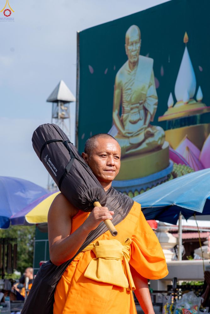 ภาพ No.290491:วันที่ 7 มกราคม พ.ศ. 2569 พิธีต้อนรับพระธรรมยาตรา ณ อนุสรณ์สถานลำดับที่ 2  สถานที่ตั้งมโนปณิธานบวชตลอดชีวิต อนุสรณ์สถานคลองบางนางแท่น (ภาพชุดที่ 2) อ.สามพราน จ.นครปฐม ในโครงการธรรมยาตรา กตัญญูบูชา มหาปูชนียาจารย์ พระมงคลเทพมุนี(สด จนฺทสโร) พระผู้ปราบมาร 