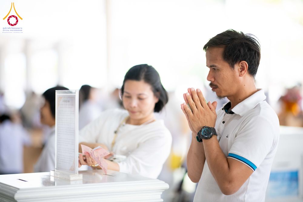 ภาพ No.326749:วันที่ 1 พฤษภาคม พ.ศ.2569 พิธีบุพเปตพลี ครั้งที่ 181 ร่วมอุทิศบุญแด่หมู่ญาติที่ล่วงลับไปแล้ว และสืบทอดอายุพระพุทธศาสนา ณ หอฉันคุณยายอาจารย์ฯ วัดพระธรรมกาย