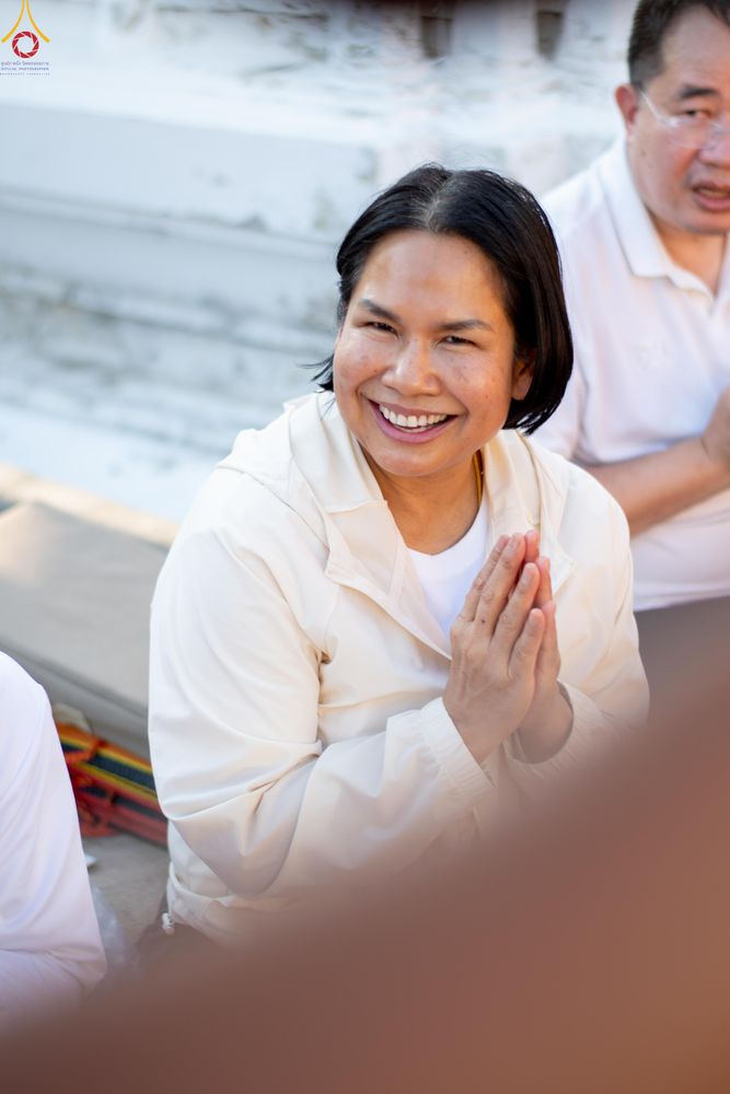 ภาพ No.295326:วันที่ 16 มกราคม พ.ศ. 2569 พิธีต้อนรับพระธรรมยาตรา อนุสรณ์สถานลำดับที่ 4 (ภาพชุดที่ 2) สถานที่เกิดด้วยกายธรรม ณ วัดโบสถ์บน ต.บางคูเวียง จ.นนทบุรี ในโครงการธรรมยาตรา กตัญญูบูชา มหาปูชนียาจารย์ พระมงคลเทพมุนี(สด จนฺทสโร) พระผู้ปราบมาร อนุสรณ์สถาน 7 แห่ง ปี