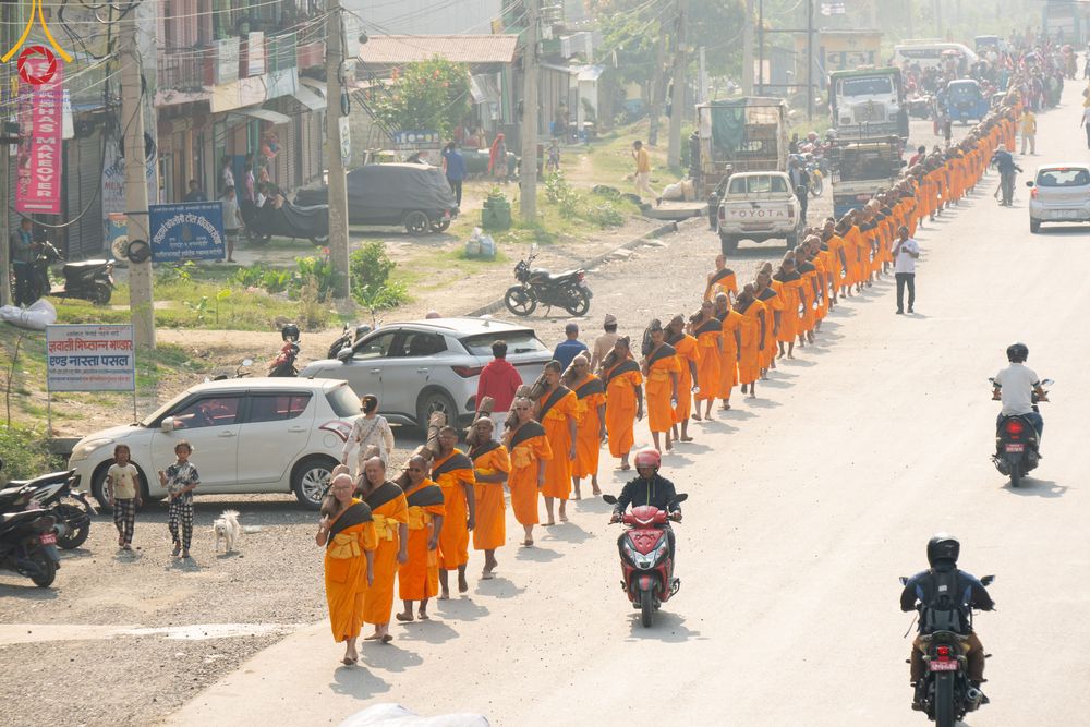 ภาพ No.316952:วันศุกร์ที่ 27 มีนาคม พ.ศ.2569 จาริกธุดงค์ธรรมยาตรา ณ เมืองเทวทหะ และเมืองพูตวัล ประเทศเนปาล