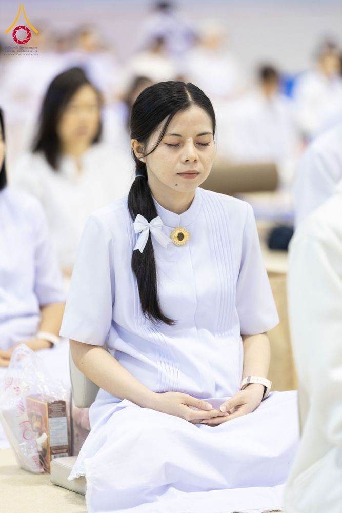 ภาพ No.287639:วันที่ 1 มกราคม พ.ศ. 2569 พิธีบูชาข้าวพระ ณ สภาธรรมกายสากล วัดพระธรรมกาย