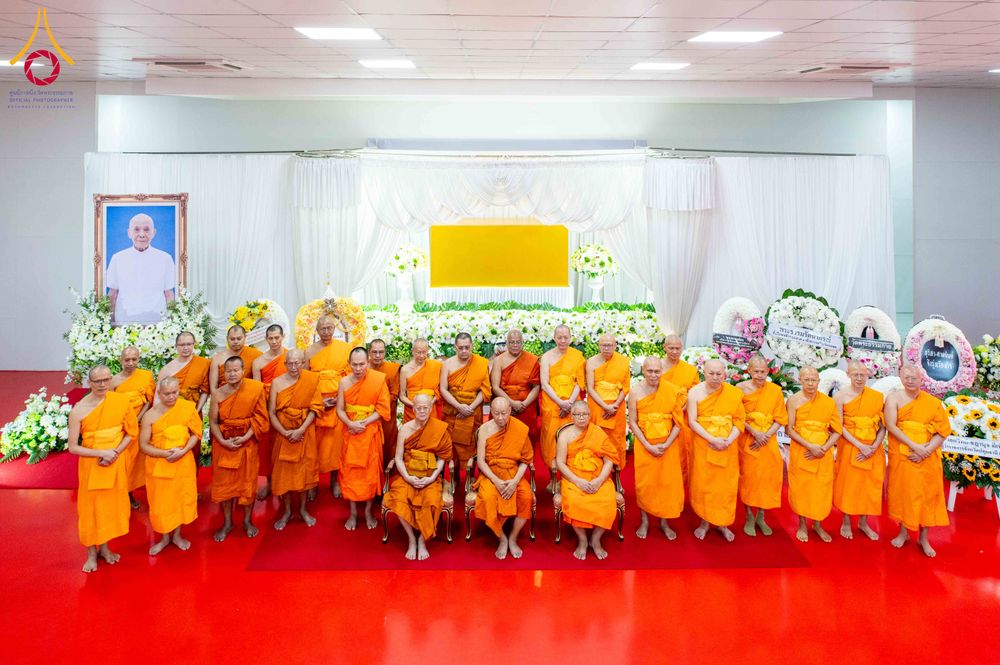 ภาพ No.314581:วันศุกร์ที่ 20 มีนาคม พ.ศ. 2569 พิธีบำเพ็ญกุศล คุณพ่อณรงค์ จินตมากุล โยมบิดา พระครูปลัดรัตนวีรวัฒน์ (รังสฤษดิ์ อิทฺธิจินตโก) ที่ปรึกษาเจ้าคณะจังหวัดปทุมธานี เจ้าอาวาสวัดพระธรรมกาย  ณ ห้องปลูกศรัทธา 2 วัดพระธรรมกาย ปทุมธานี