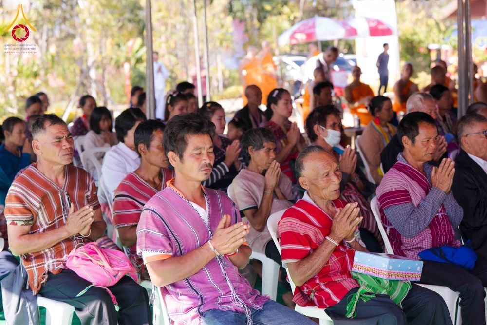 ภาพ No.309176:วันเสาร์ที่ 7 กุมภาพันธ์ พ.ศ.2569 พิธีบรรจุพระบรมสารีริกธาตุ ประดิษฐาน  ณ เจดีย์วัดทุ่งเจริญธรรม อ.อมก๋อย จ.เชียงใหม่