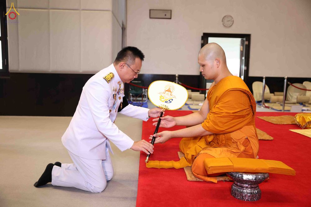 ภาพ No.341910:วันพุธที่ 29 กรกฎาคม พ.ศ. 2569 พิธีอุปสมบทสามเณรประโยค 9 นาคในพระบรมราชานุเคราะห์ ณ โบสถ์พระไตรปิฏก วัดพระธรรมกาย