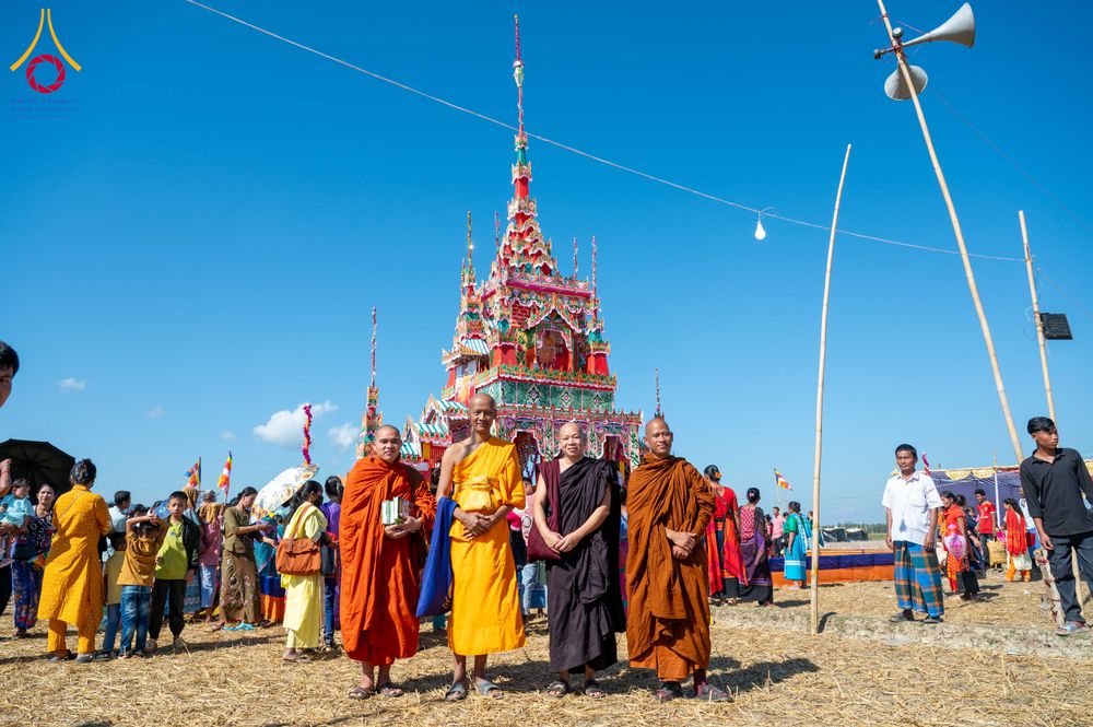 ภาพ No.280182:วันที่ 19 ธันวาคม พ.ศ. 2568 พิธีชำระร่าง พระติโลกานันทะ มหาเถโร  พระสังฆราชองค์ที่ 4 แห่งเทือกเขาจิตตะกอง  ประเทศบังกลาเทศ