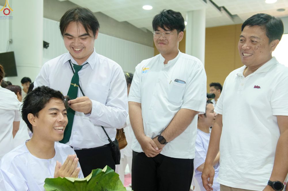 ภาพ No.319295:วันเสาร์ที่ 4 เมษายน พ.ศ.2569 พิธีปลงผมนาคธรรมทายาท โครงการอุปสมบทหมู่ธรรมทายาท ระดับอุดมศึกษา รุ่นที่ 53 ภาคฤดูร้อน ณ มหารัตนวิหารคด 13 วัดพระธรรมกาย