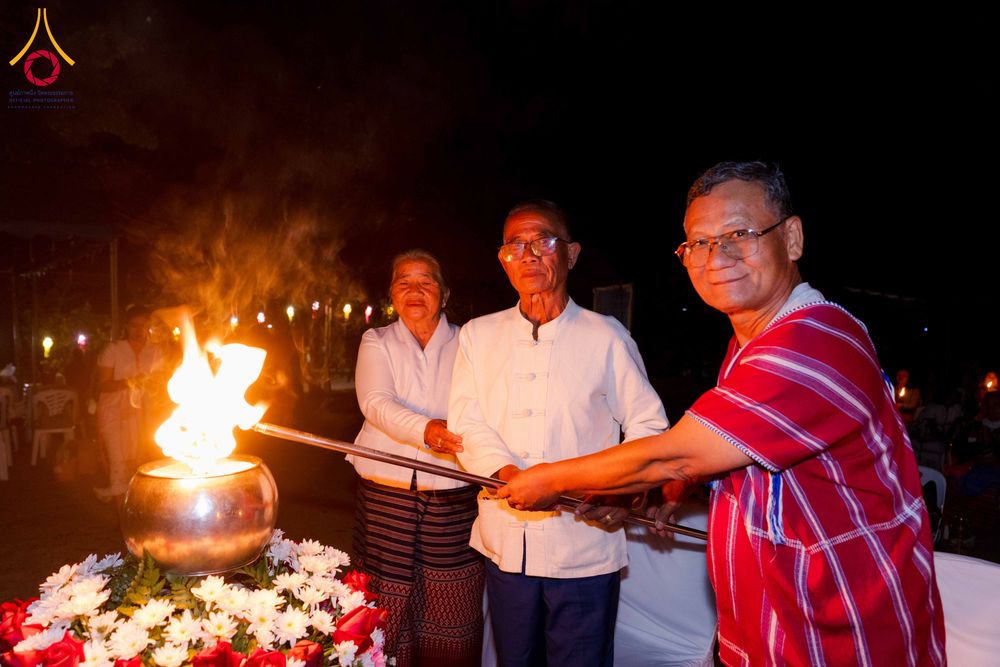 ภาพ No.309107:วันศุกร์ที่ 6 กุมภาพันธ์ พ.ศ.2569 พิธีจุดประทีปโคมลาน ปล่อยโคมลอยถวายเป็นพุทธบูชา  ณ ลานธรรมเจดีย์วัดทุ่งเจริญธรรม อ.อมก๋อย จ.เชียงใหม่