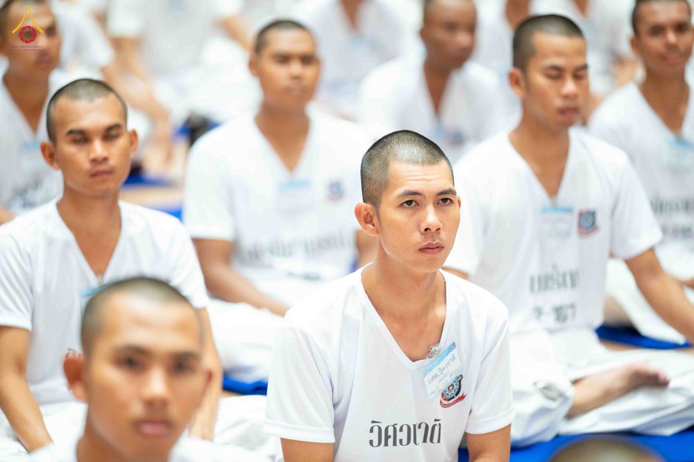 ภาพ No.340659:วันที่ 24-25 กรกฎาคม พ.ศ. 2569 โครงการพัฒนาคุณธรรม จริยธรรม สำหรับนักเรียนนายสิบตำรวจ (นสต.) รุ่นที่ 17 ศูนย์ฝึกอบรมตำรวจภูธรภาค 1 ได้จัดกิจกรรม WalkRally สวดมนต์นั่งสมาธิ และฟังธรรมจากพระอาจารย์ ณ ศูนย์ปฏิบัติธรรมเวิล์ดพีช วัลเล่ย์ (World Peace Valley) 