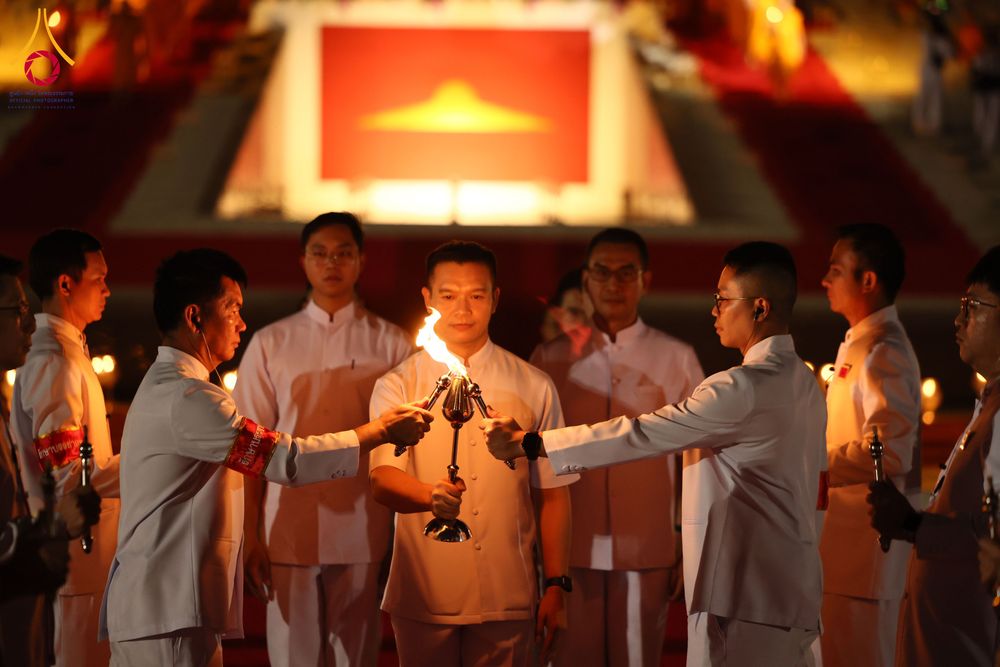 ภาพ No.312244:วันอังคารที่ 3 มีนาคม พ.ศ.2569 พิธีเวียนประทักษิณและจุดมาฆประทีป (ภาพชุดที่ 2) ณ ลานธรรมพระมหาธรรมกายเจดีย์ วัดพระธรรมกาย