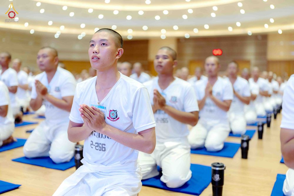 ภาพ No.340606:วันที่ 24-25 กรกฎาคม พ.ศ. 2569 โครงการพัฒนาคุณธรรม จริยธรรม สำหรับนักเรียนนายสิบตำรวจ (นสต.) รุ่นที่ 17 ศูนย์ฝึกอบรมตำรวจภูธรภาค 1 ได้จัดกิจกรรม WalkRally สวดมนต์นั่งสมาธิ และฟังธรรมจากพระอาจารย์ ณ ศูนย์ปฏิบัติธรรมเวิล์ดพีช วัลเล่ย์ (World Peace Valley) 
