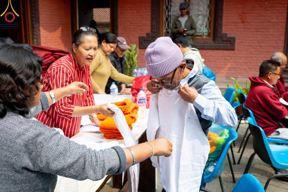 ภาพ No.313183:วันอังคารที่ 10 มีนาคม พ.ศ. 2569 ประมวลภาพบรรยากาศวันแรก โครงการบวชธรรมทายาท ประเทศเนปาล ณ วัดอเชศวร (Aksheswar Mahavihar )