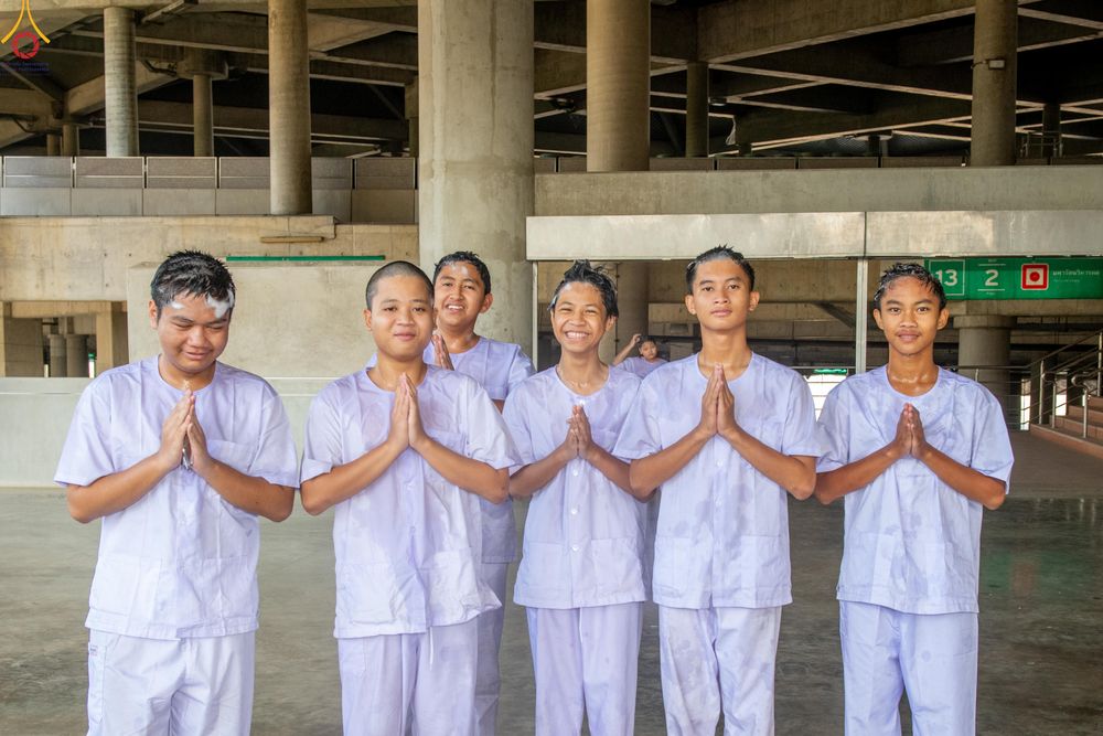 ภาพ No.316835:วันเสาร์ที่ 28 มีนาคม พ.ศ.2569 พิธีปลงผมนาคธรรมทายาท โครงการสามเณรยุวธรรมทายาท รุ่นที่ 34 โครงการสามเณรมัชฌิมธรรมทายาท รุ่นที่ 30 ณ มหารัตนวิหารคด 13 วัดพระธรรมกาย