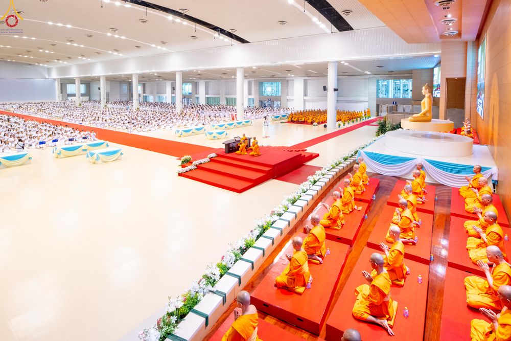 ภาพ No.311725:วันอังคารที่ 3 มีนาคม พ.ศ.2569 ปฏิบัติธรรมภาคสายวันมาฆบูชา พิธีถวายภัตตาหารเป็นสังฆทาน ณ สภาธรรมกายสากล วัดพระธรรมกาย