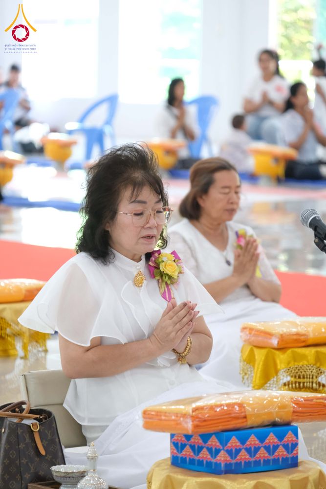 ภาพ No.319638:วันเสาร์ที่ 4 เมษายน พ.ศ.2569 พิธีขอขมา มอบผ้าไตร บรรพชาสามเณร ศูนย์อบรมเยาวชนนครปฐม