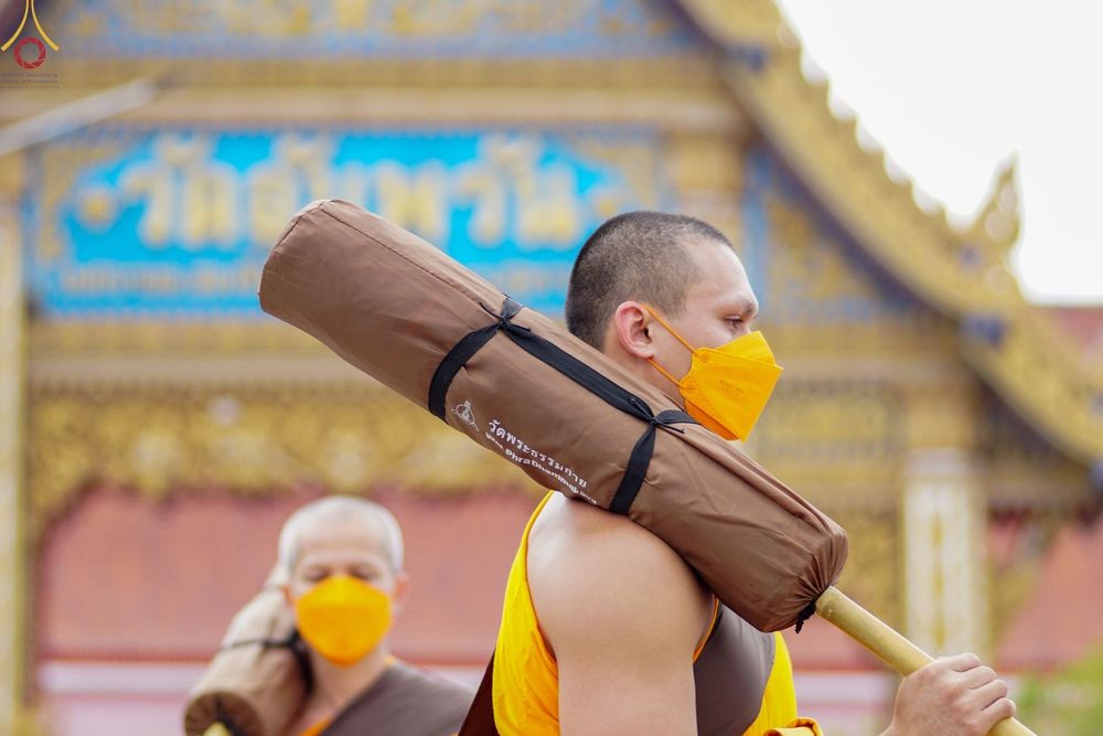 ภาพ No.68956:พิธีต้อนรับพระธรรมยาตรา ในโครงการธรรมยาตรากตัญญูบูชา มหาปูชนียาจารย์ พระมงคลเทพมุนี(สด จนฺทสโร) พระผู้ปราบมาร อนุสรณ์สถาน 7 แห่ง ปีที่ 11 วันที่ 3 มกราคม พ.ศ. 2566 ณ อนุสรณ์สถานมหาวิหารพระมงคลเทพมุนี จ.สุพรรณบุรี