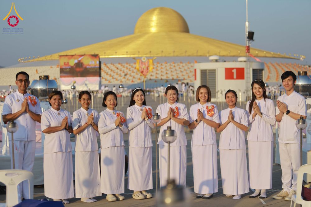 ภาพ No.312015:วันอังคารที่ 3 มีนาคม พ.ศ.2569 พิธีเวียนประทักษิณและจุดมาฆประทีป ณ ลานธรรมพระมหาธรรมกายเจดีย์ วัดพระธรรมกาย