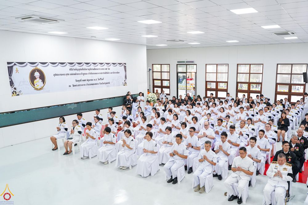 ภาพ No.335909:วันพุธที่ 17 มิถุนายน พ.ศ.2569 พิธีบำเพ็ญกุศลทักษิณานุปทานสัตตมวาร (ครบ 7 วัน) อุทิศถวายพระกุศล แด่สมเด็จพระเจ้าลูกเธอ เจ้าฟ้ากรมหลวงราชสาริณีสิริพัชร มหาวัชรราชธิดา ณ วัดพระธรรมกาย จังหวัดปทุมธานี